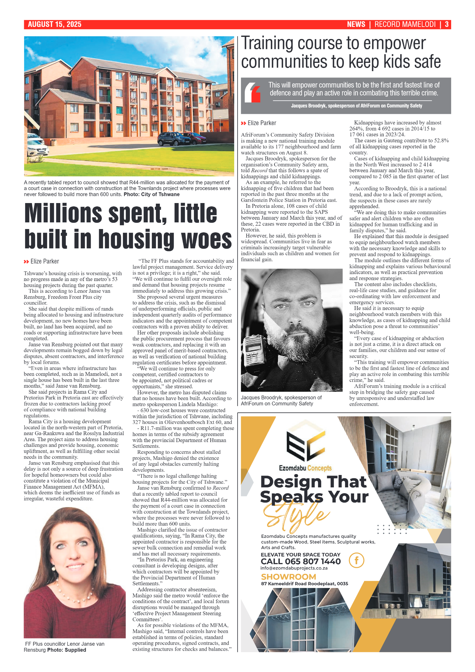 Rekord Mamelodi 15 August 2025 page 3