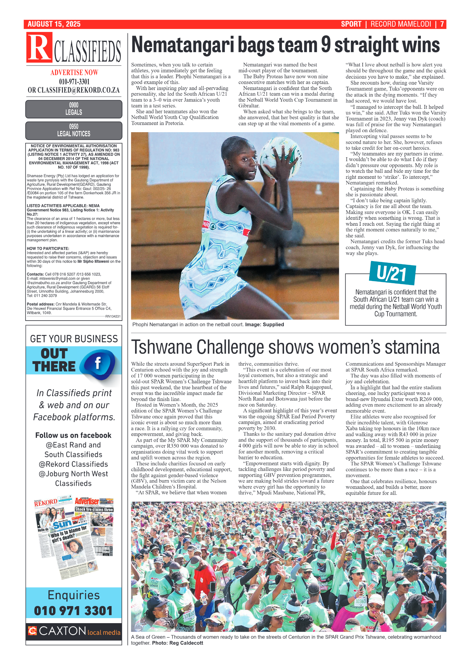 Rekord Mamelodi 15 August 2025 page 7