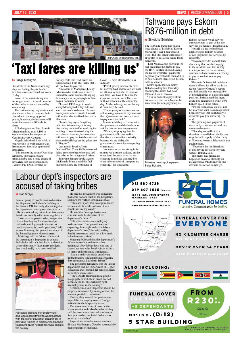 Rekord Mamelodi 15 July 2022 page 5