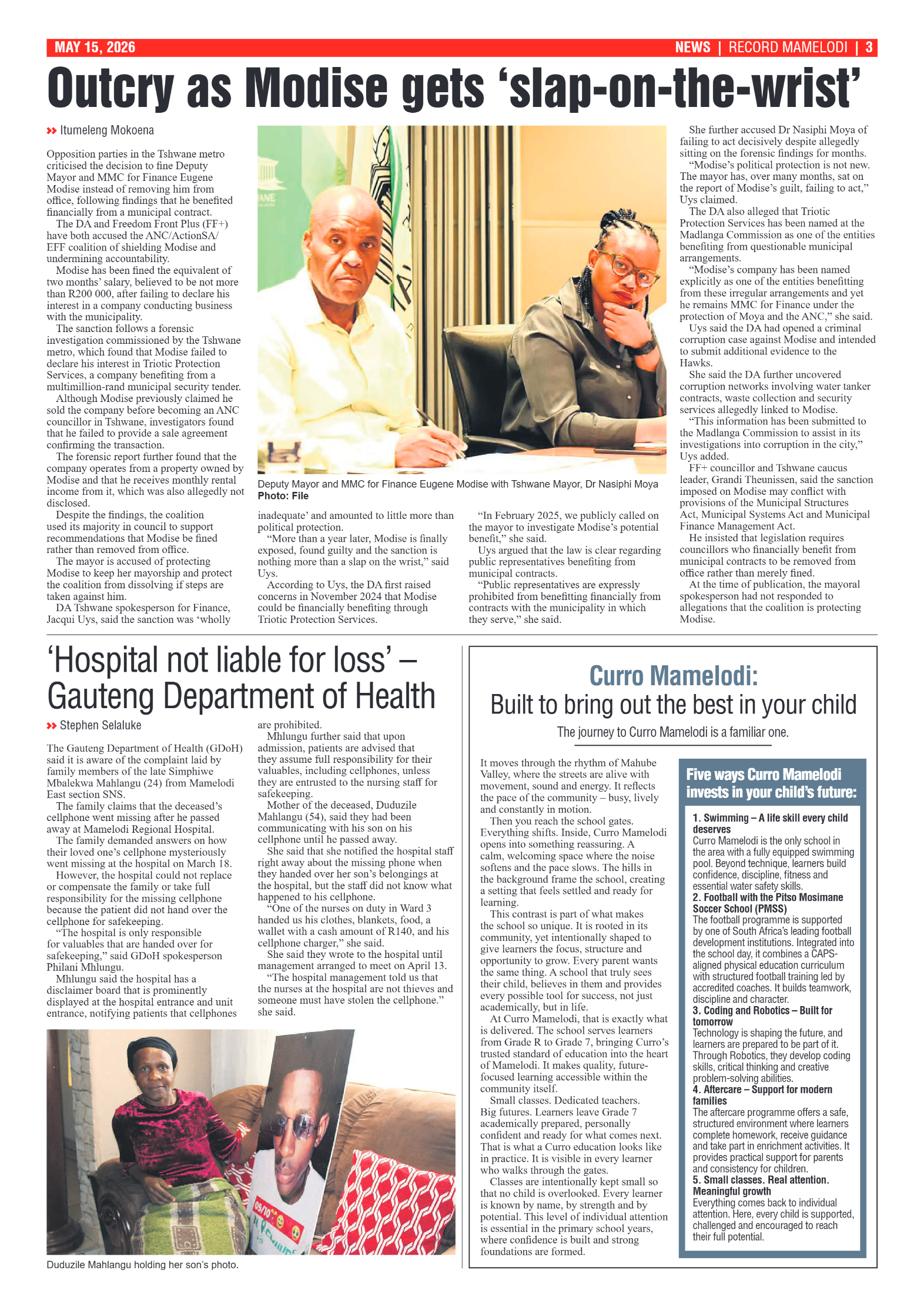 Rekord Mamelodi 15 May 2026 page 3