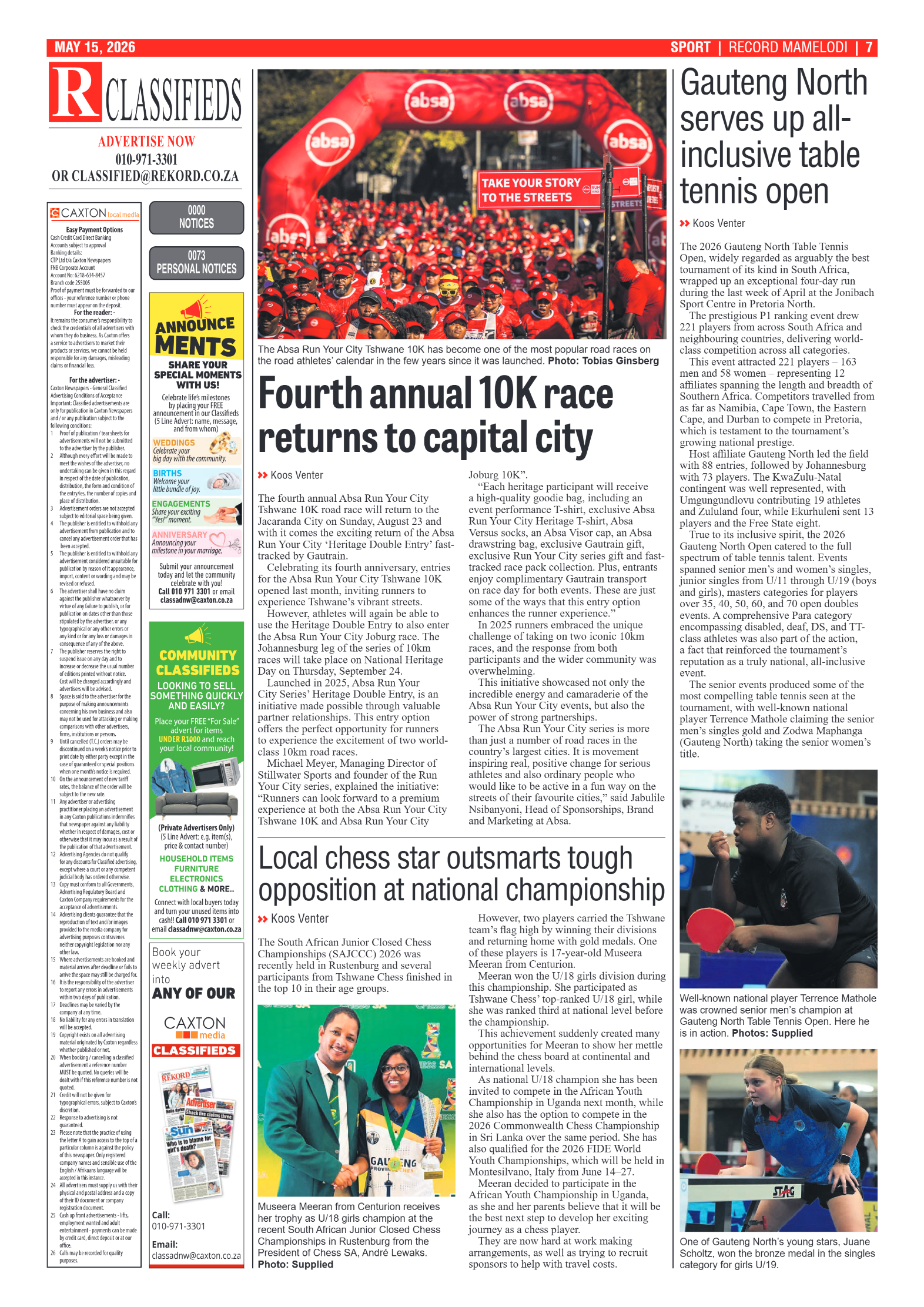 Rekord Mamelodi 15 May 2026 page 7