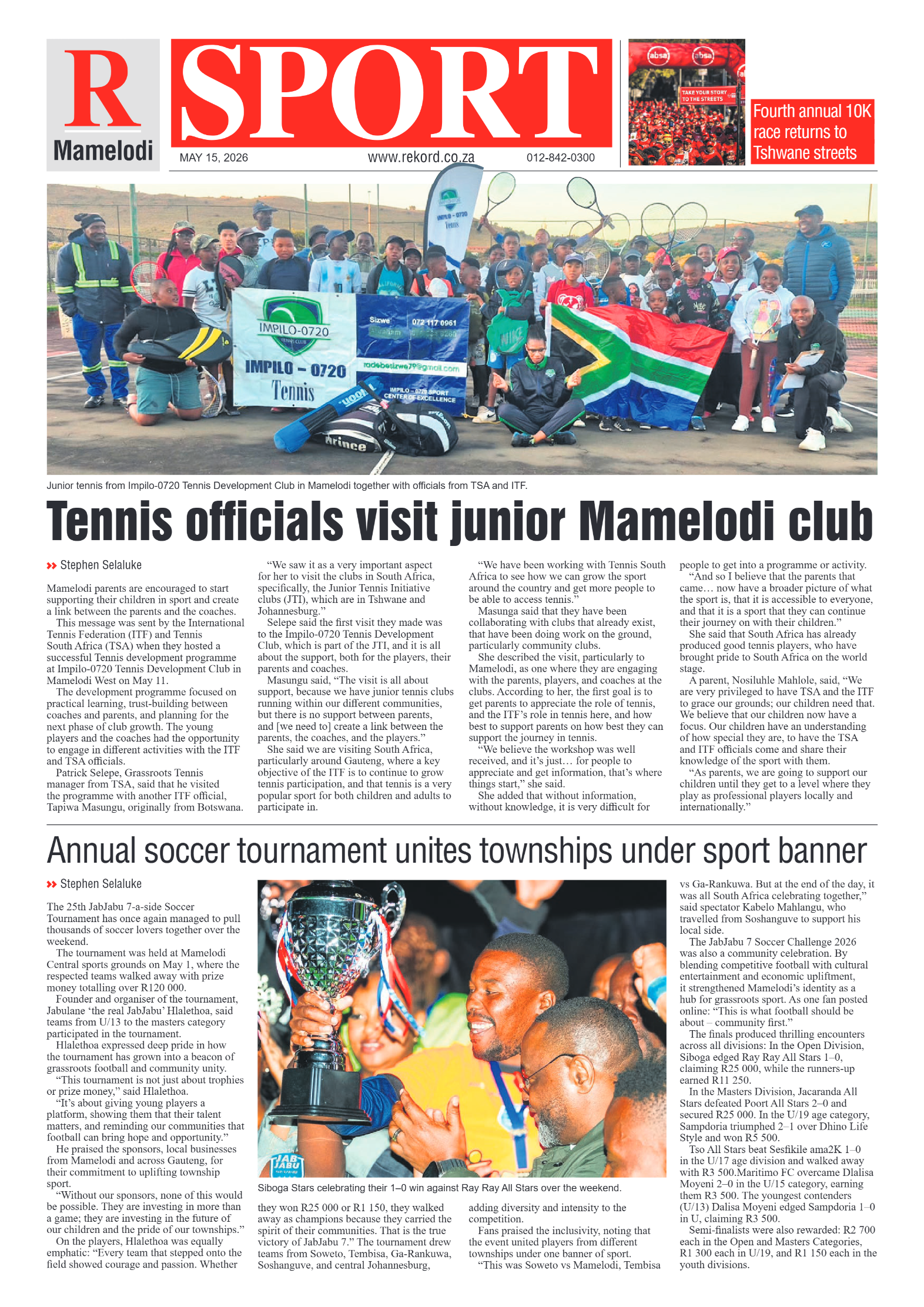 Rekord Mamelodi 15 May 2026 page 8