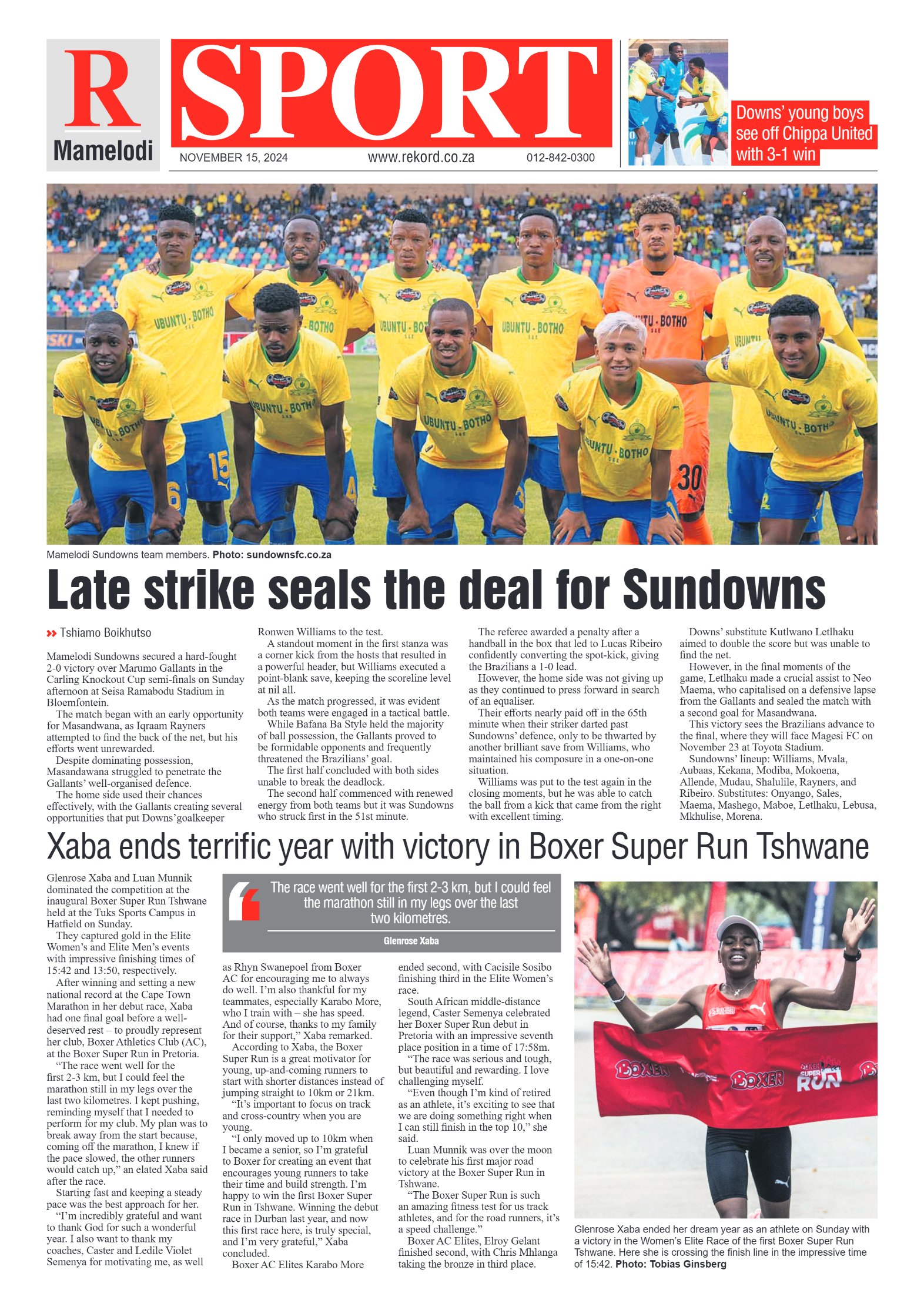 Rekord Mamelodi 15 November 2024 page 8