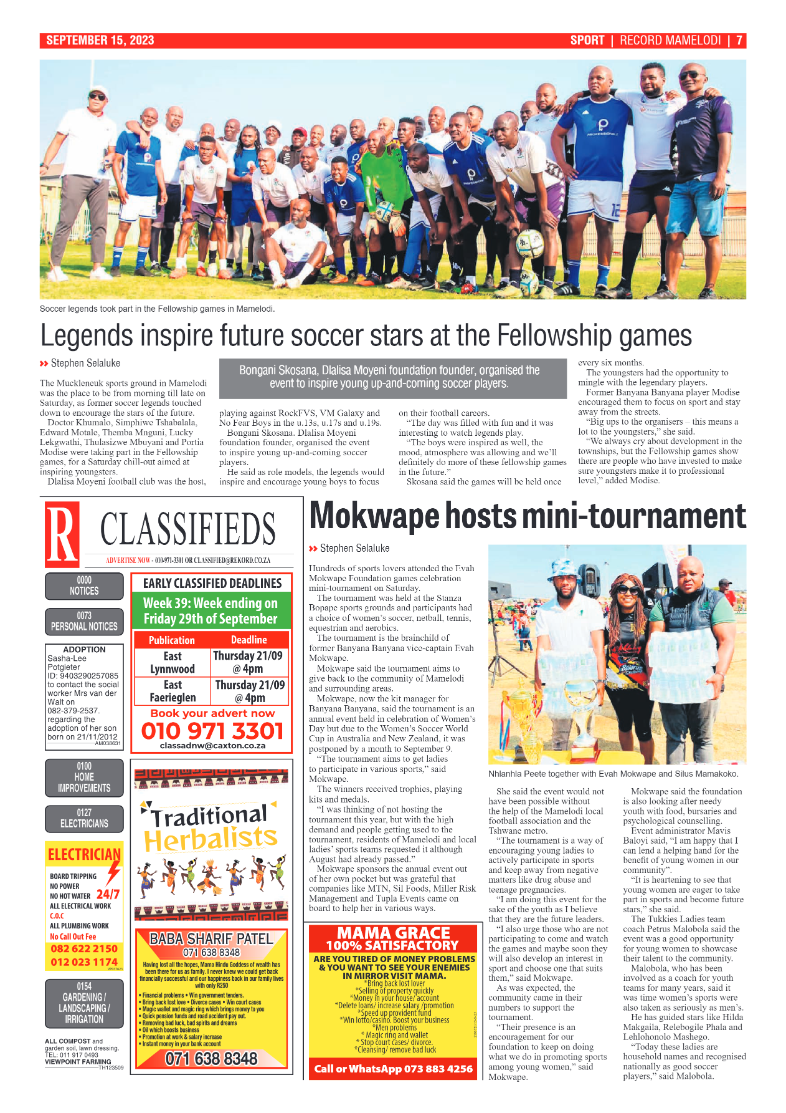 Rekord Mamelodi 15 September 2023 page 7