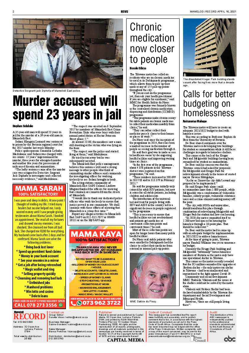 Rekord Mamelodi 16 April 2021 page 2
