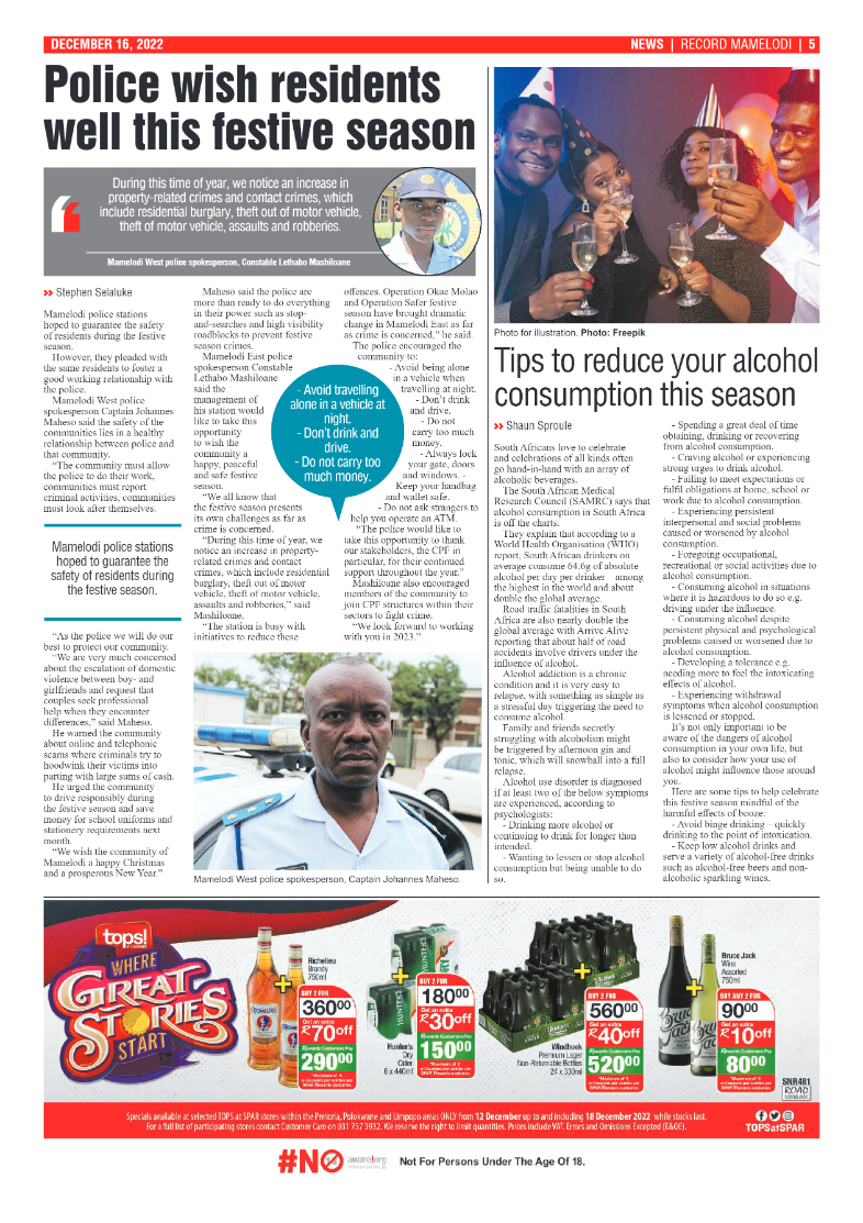 Rekord Mamelodi 16 December 2022 page 5