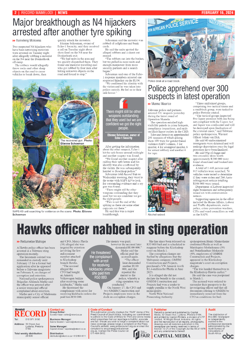 Rekord Mamelodi 16 February 2024 page 2
