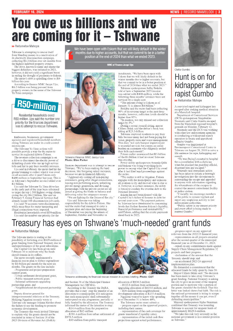Rekord Mamelodi 16 February 2024 page 3
