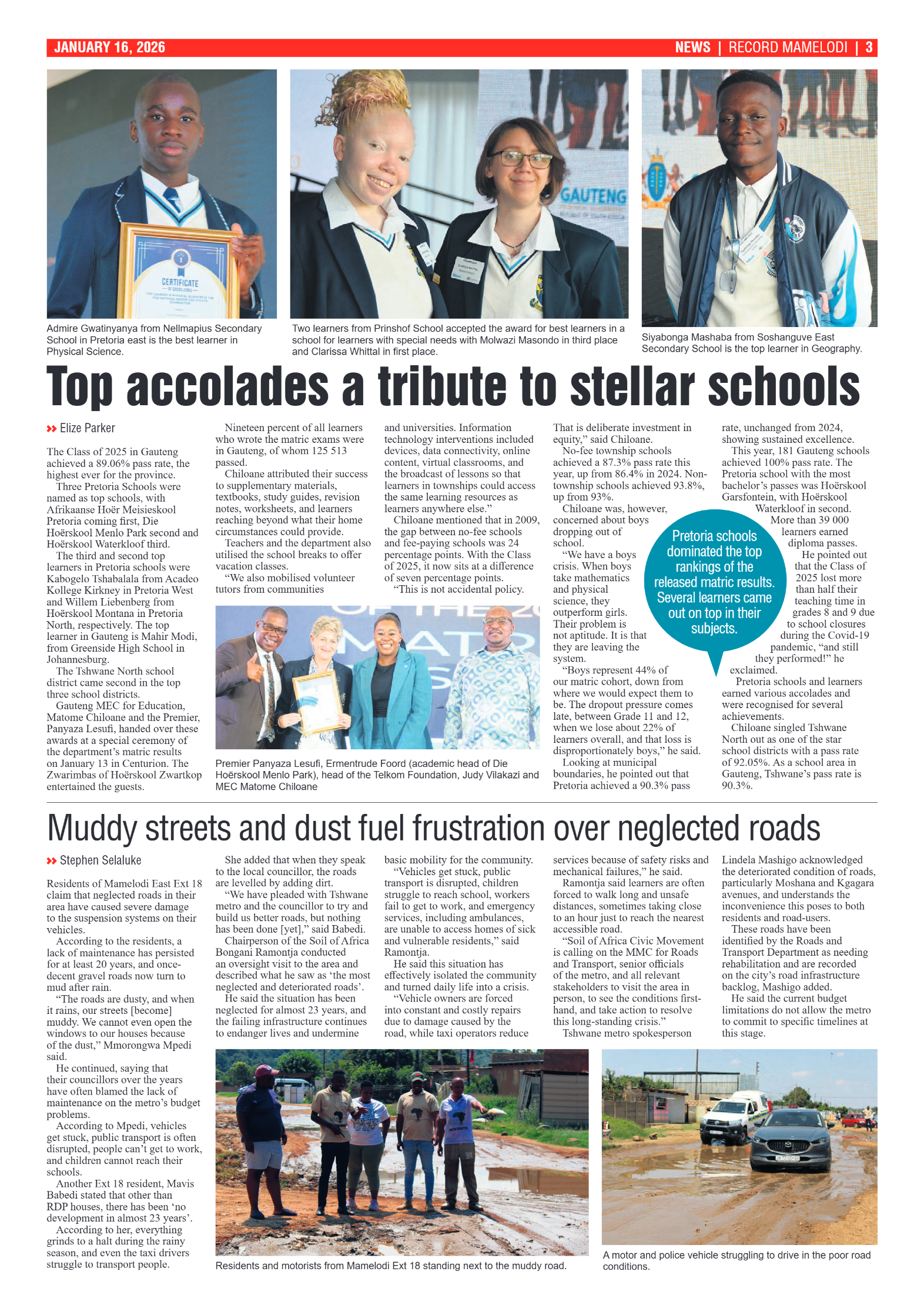 Rekord Mamelodi 16 January 2026 page 3