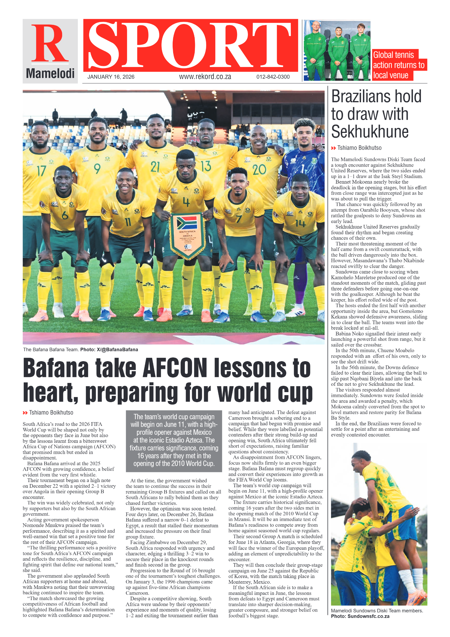 Rekord Mamelodi 16 January 2026 page 8