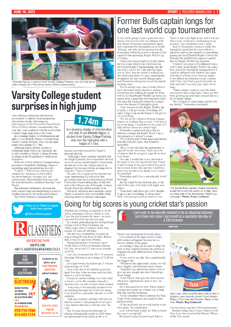 Rekord Mamelodi 16 June 2023 page 7