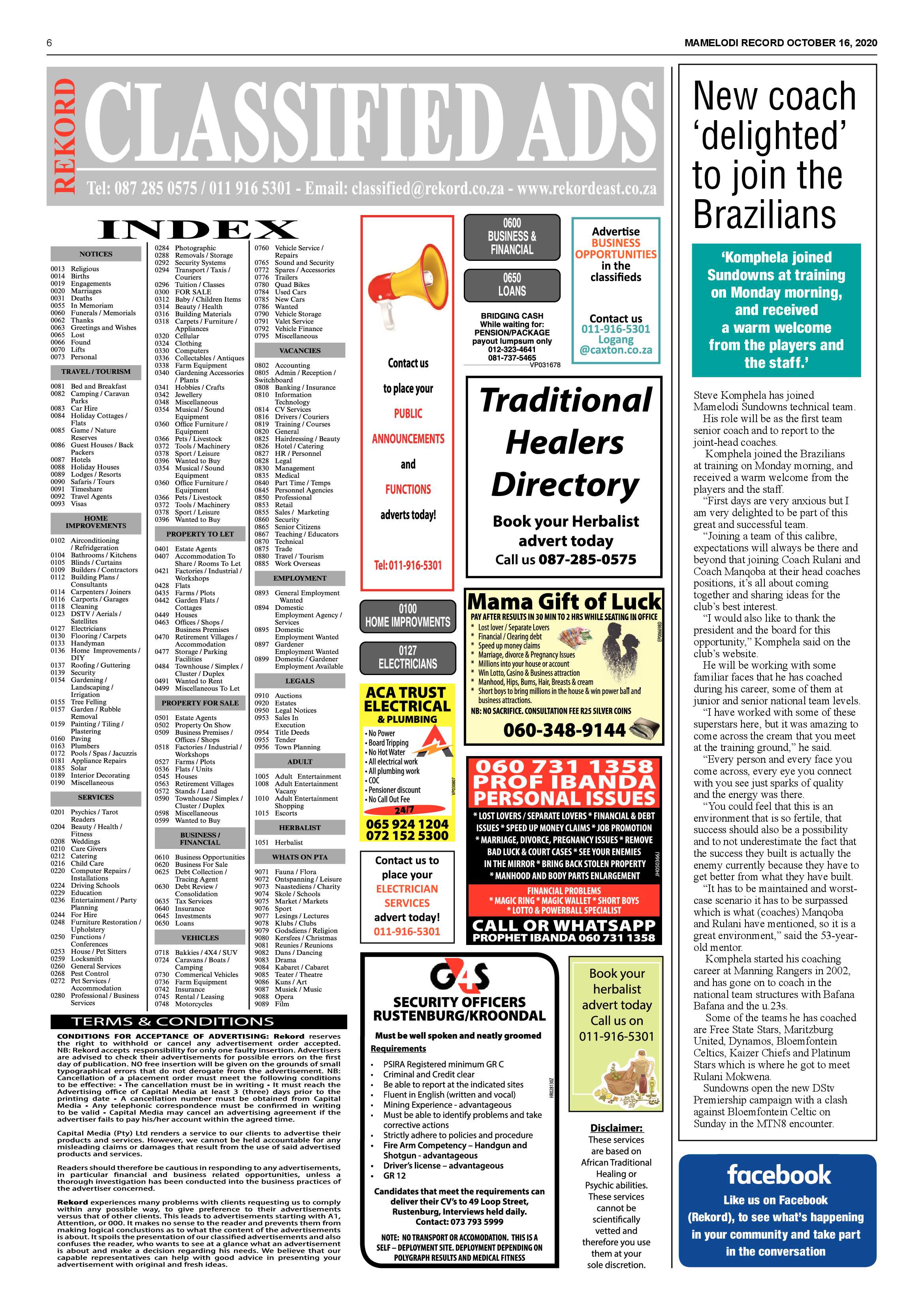 Rekord Mamelodi 16 October 2020 page 6