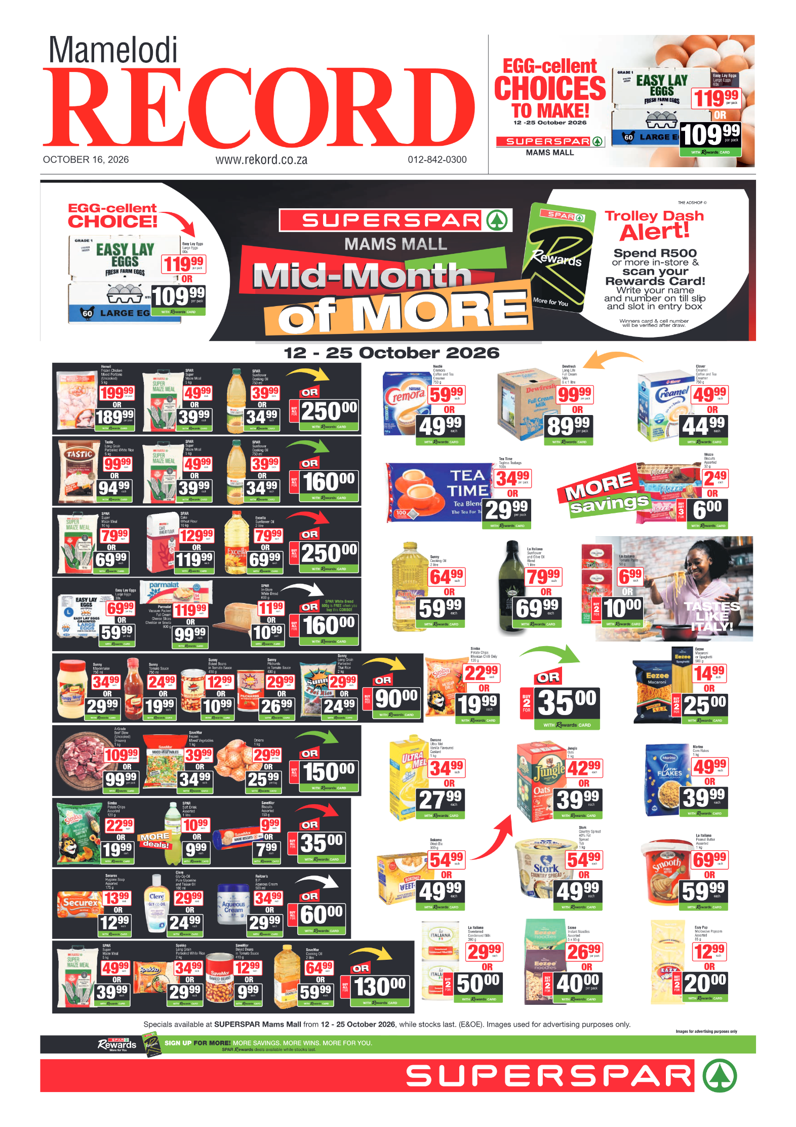 Rekord Mamelodi – 16 October 2026 page 1