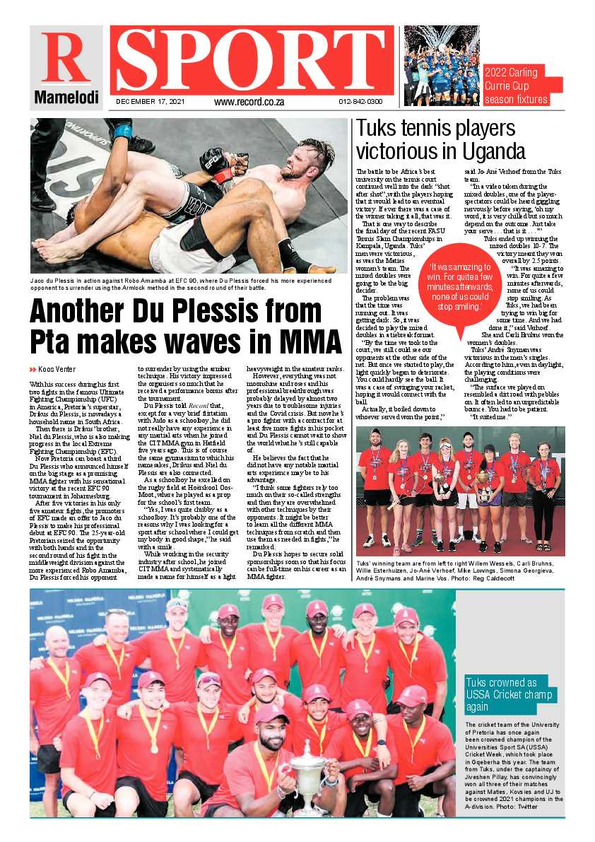 Rekord Mamelodi 17 December 2021 page 12