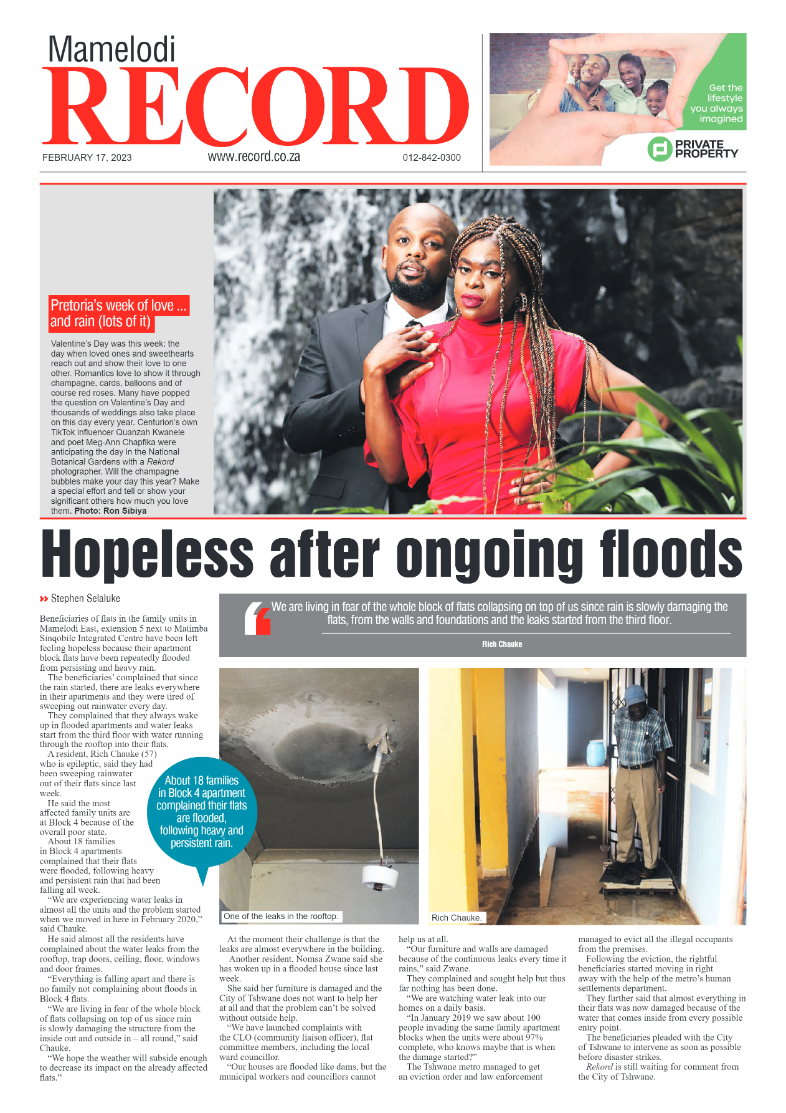 Rekord Mamelodi 17 February 2023 page 1