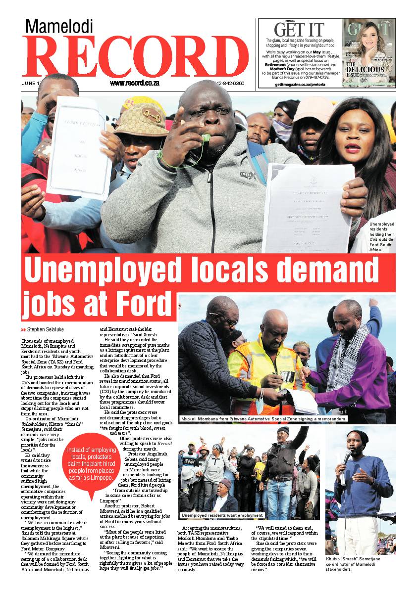 Rekord Mamelodi 17 June 2022 page 1
