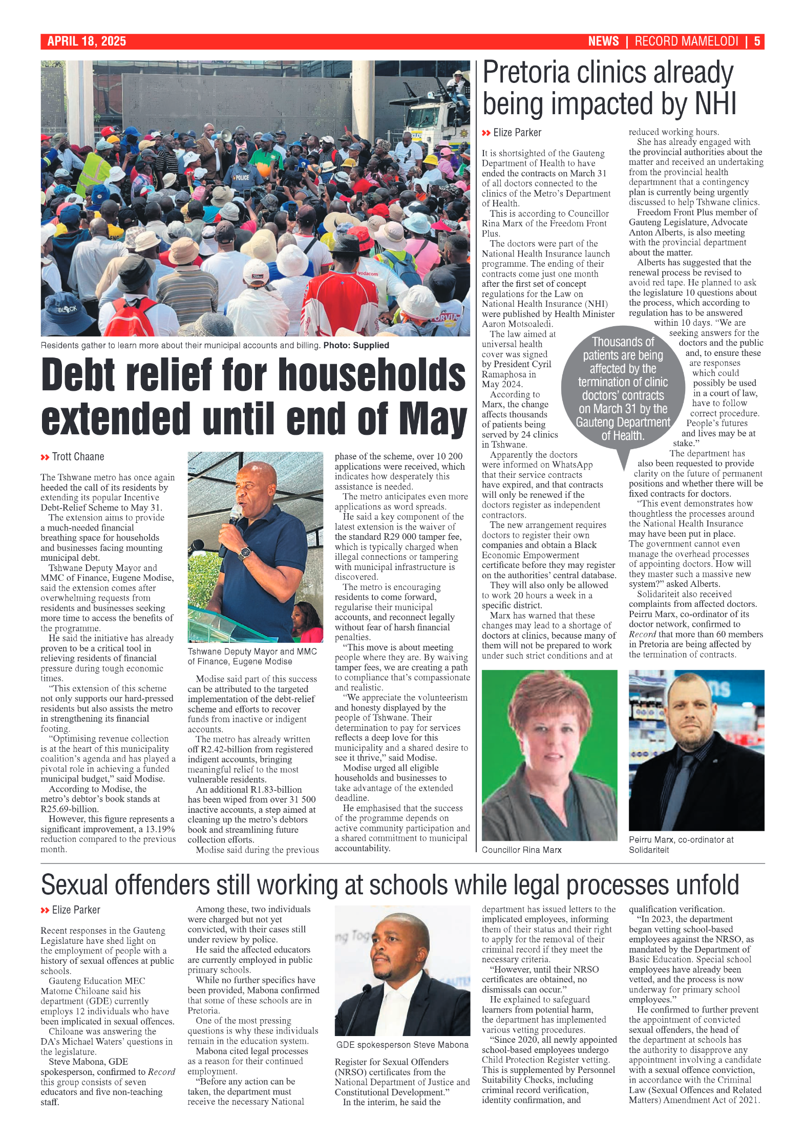 Rekord Mamelodi 18 April 2025 page 5