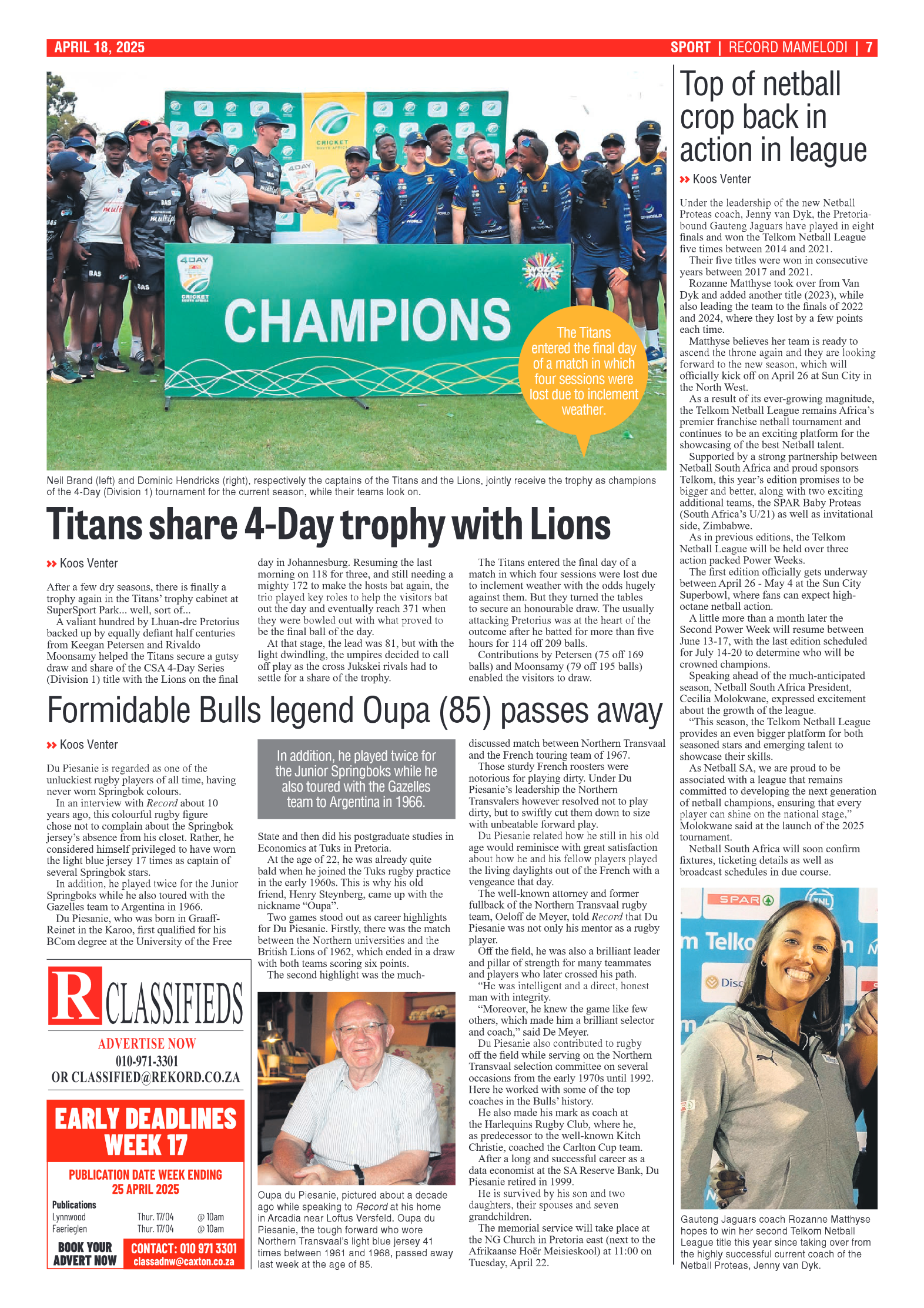 Rekord Mamelodi 18 April 2025 page 7