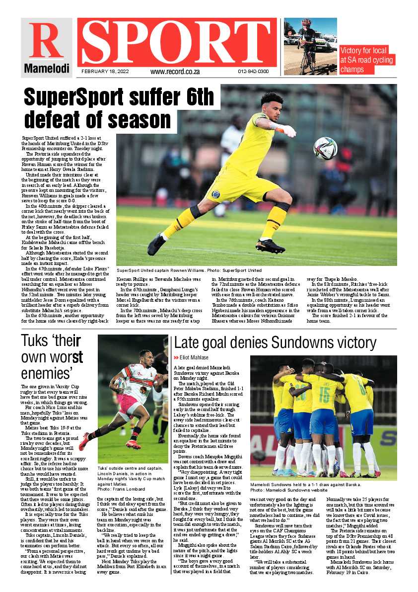 Rekord Mamelodi 18 February 2022 page 8