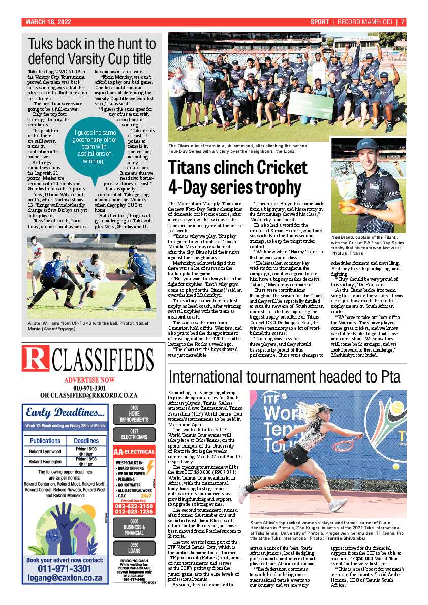 Rekord Mamelodi 18 March 2022 page 7