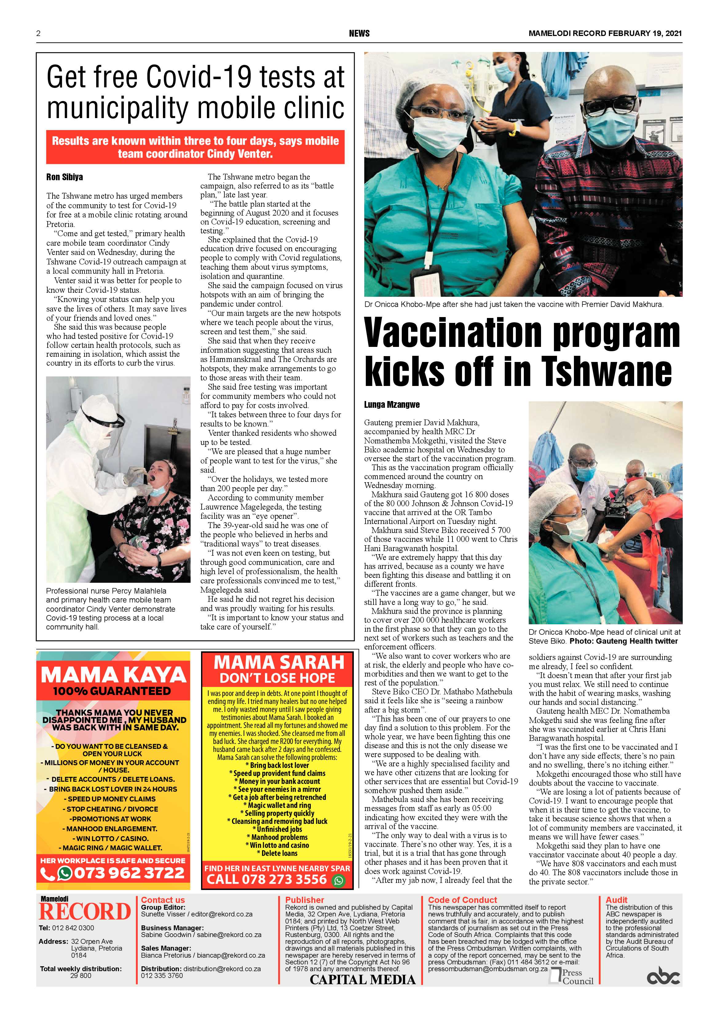 Rekord Mamelodi 19 February 2021 page 2