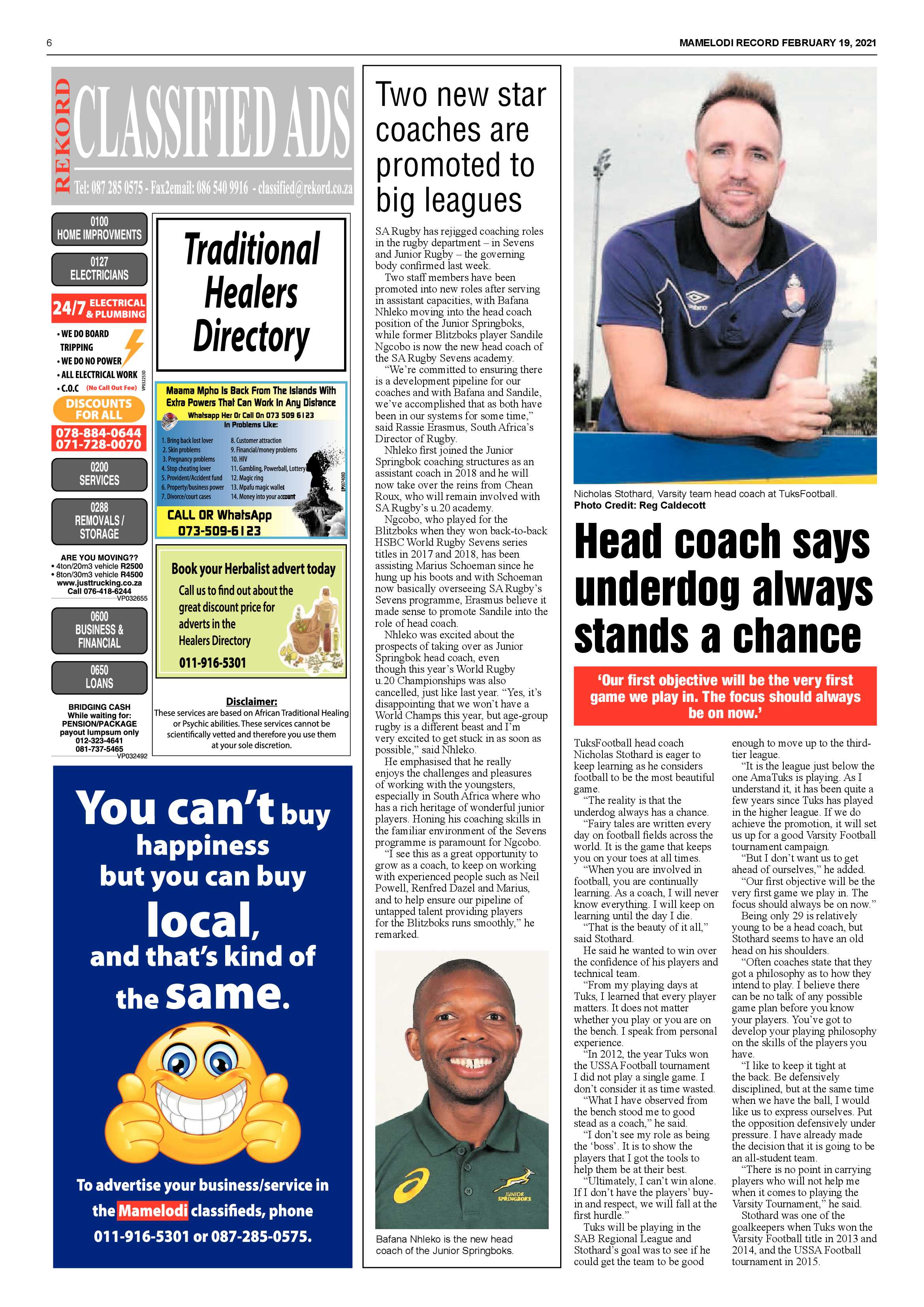 Rekord Mamelodi 19 February 2021 page 6