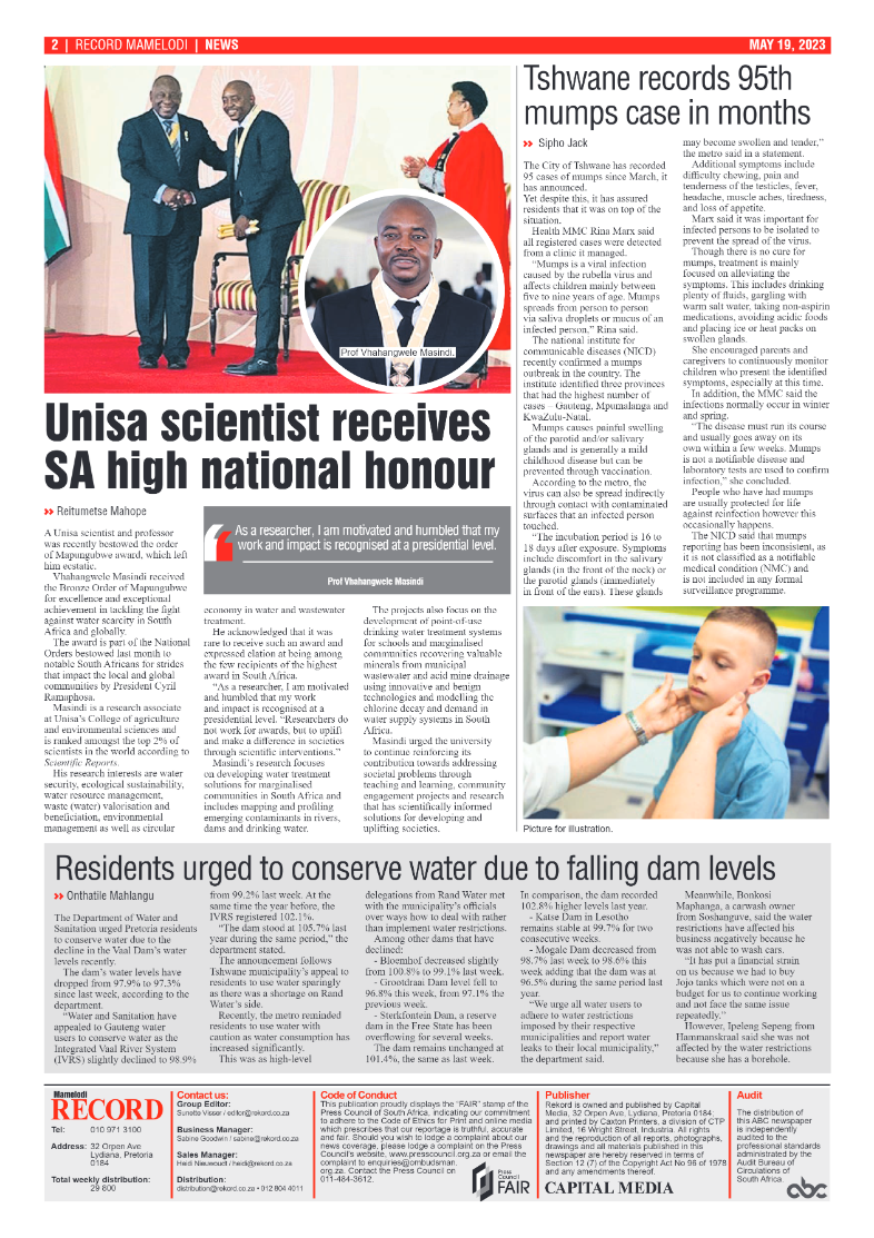 Rekord Mamelodi 19 May 2023 page 2