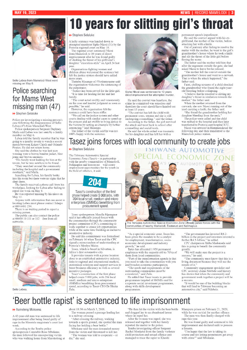 Rekord Mamelodi 19 May 2023 page 3