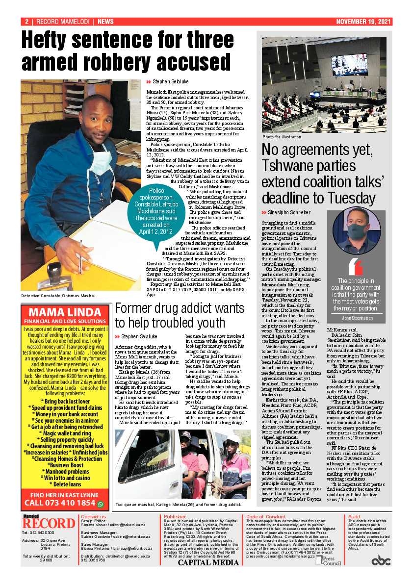 Rekord Mamelodi 19 November 2021 page 2