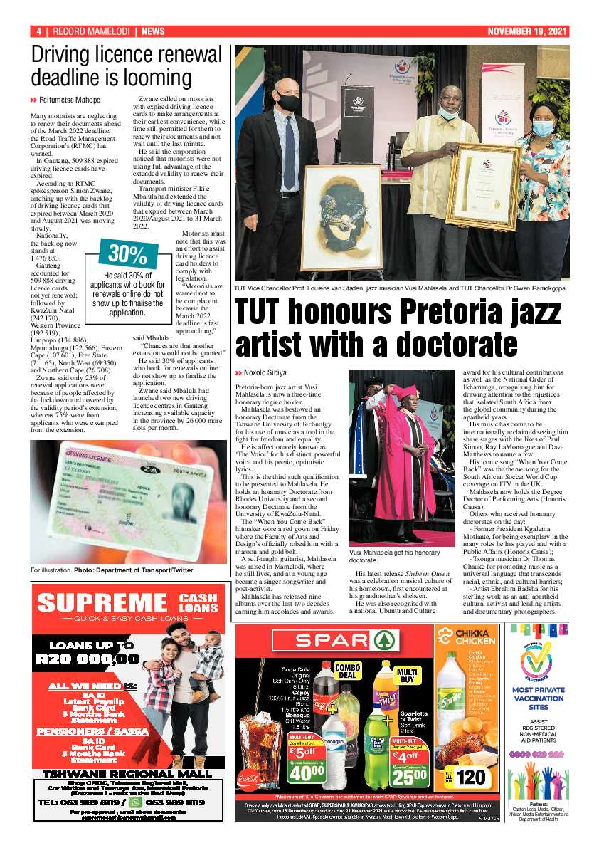 Rekord Mamelodi 19 November 2021 page 4