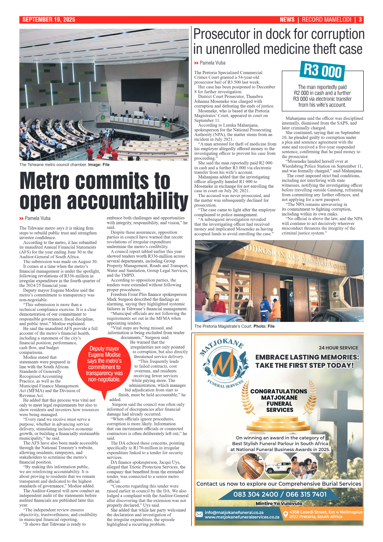 Rekord Mamelodi 19 September 2025 page 3