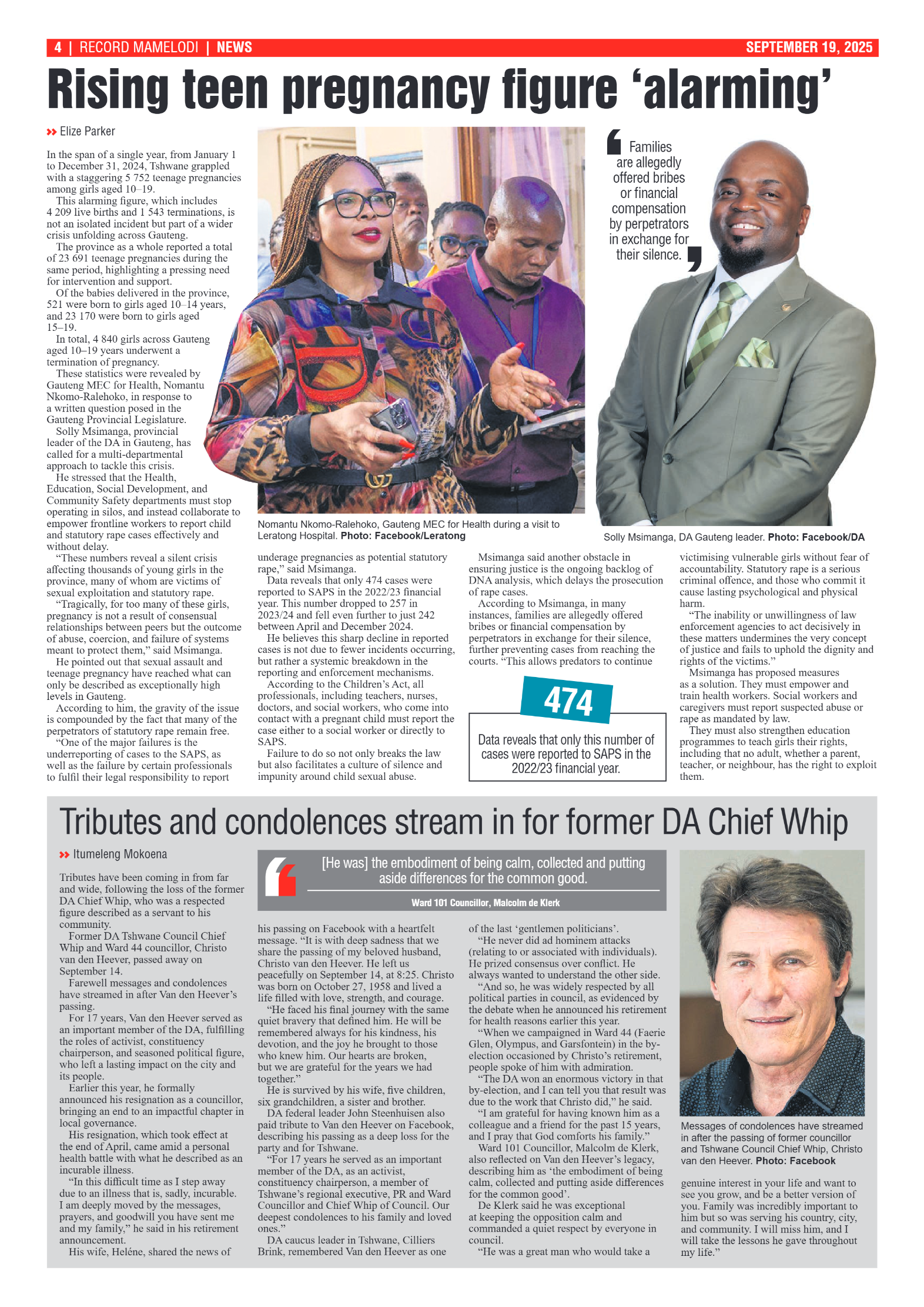 Rekord Mamelodi 19 September 2025 page 4