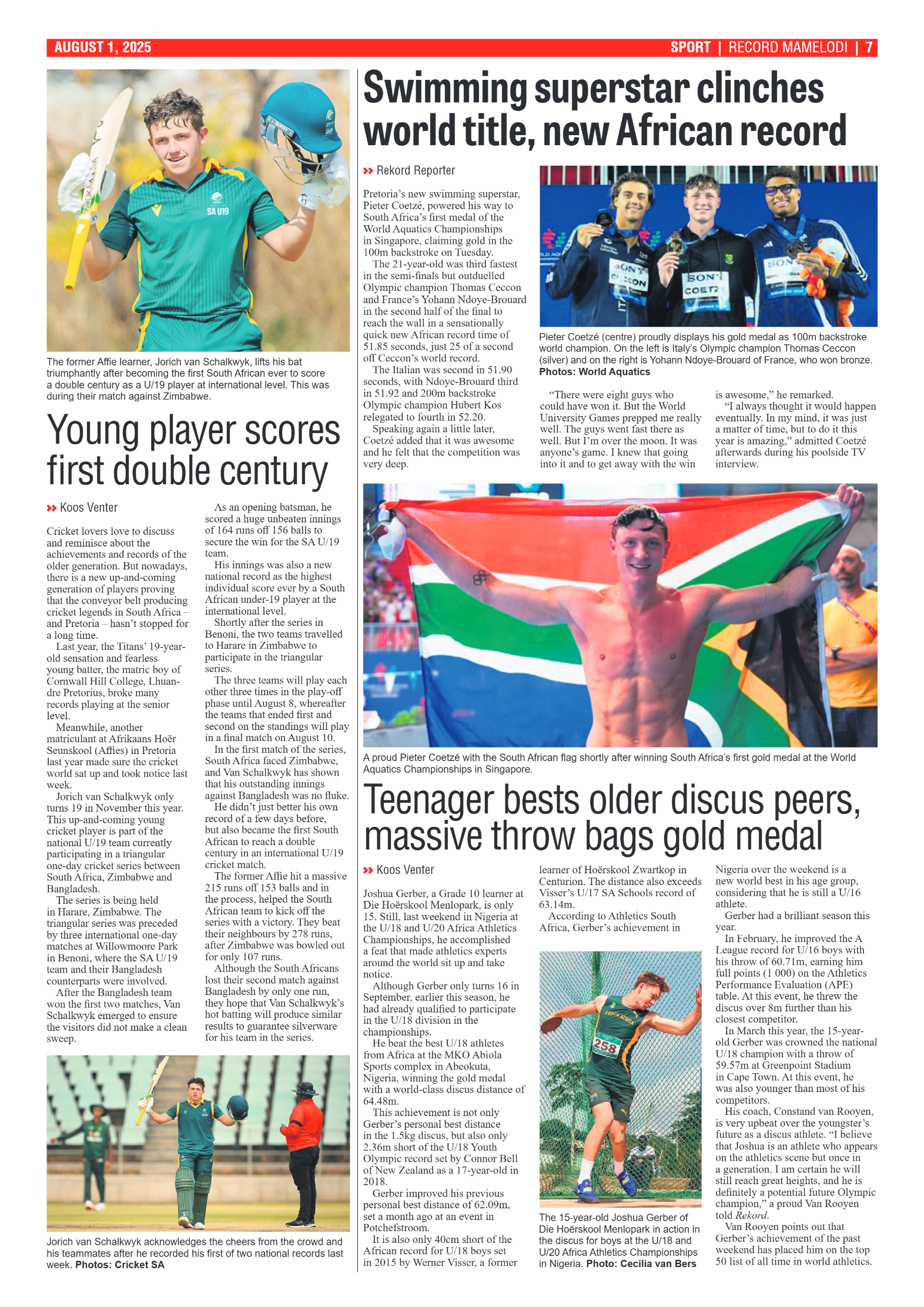Rekord Mamelodi 1 August 2025 page 7