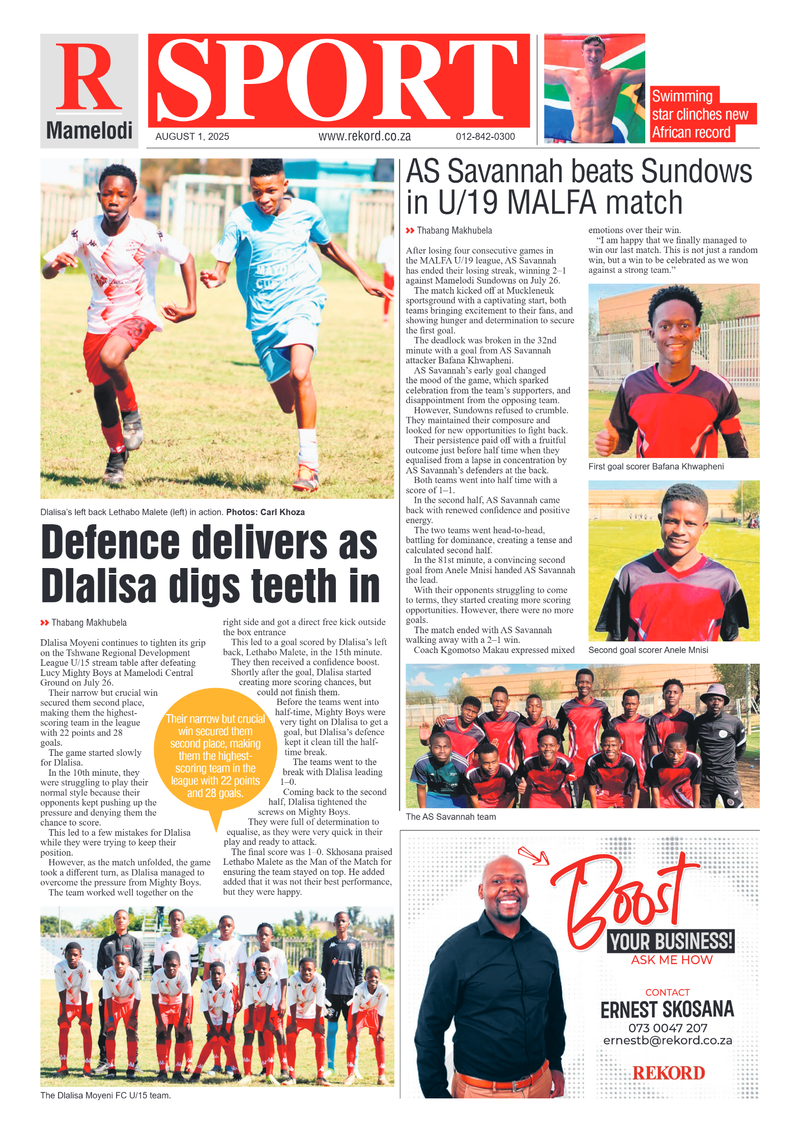Rekord Mamelodi 1 August 2025 page 8