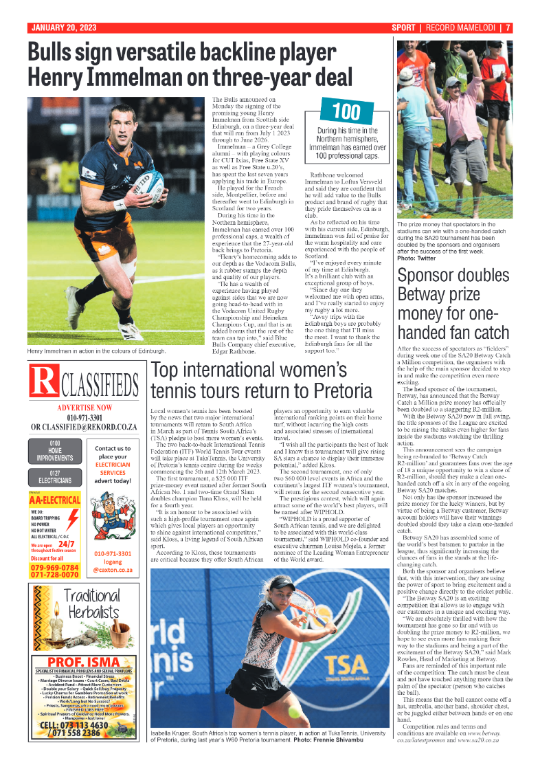 Rekord Mamelodi 20 January 2023 page 7