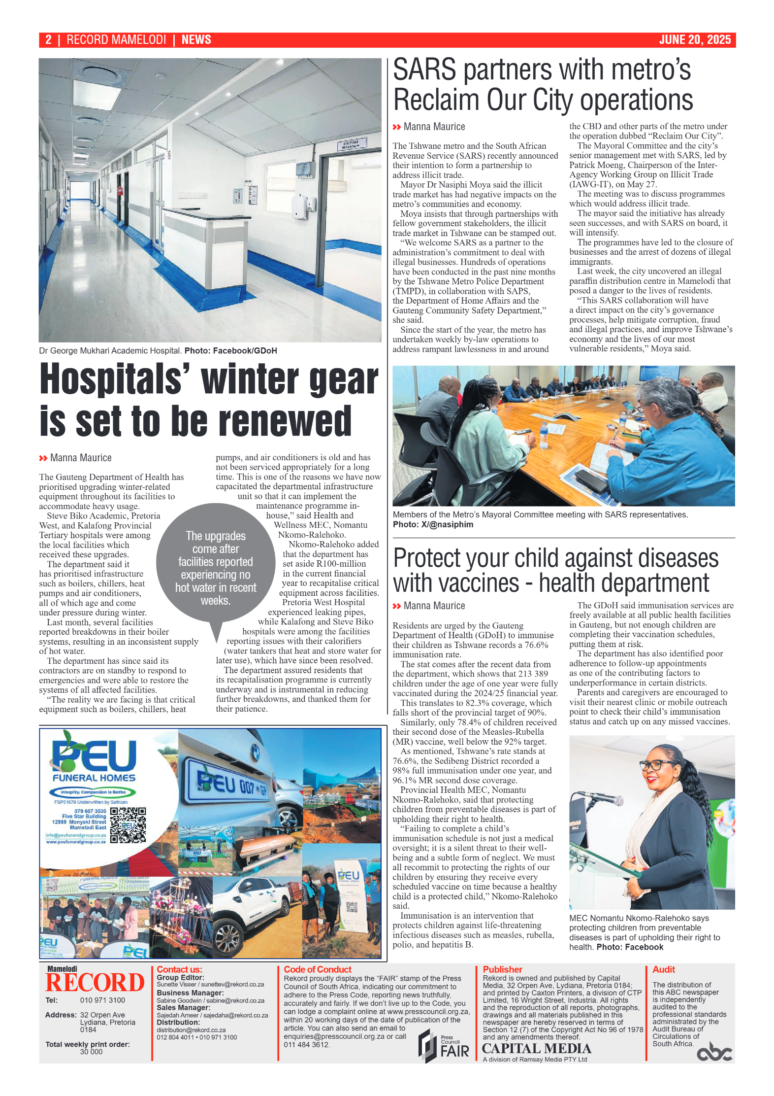 Rekord Mamelodi 20 June 2026 page 2