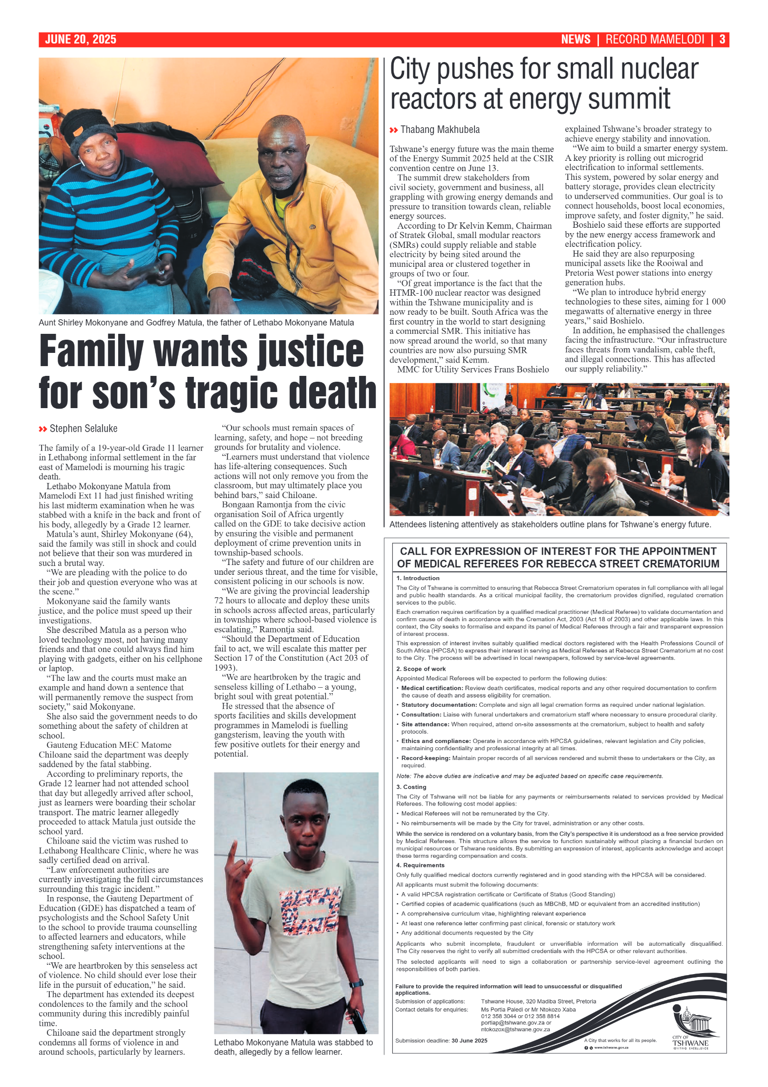 Rekord Mamelodi 20 June 2026 page 3