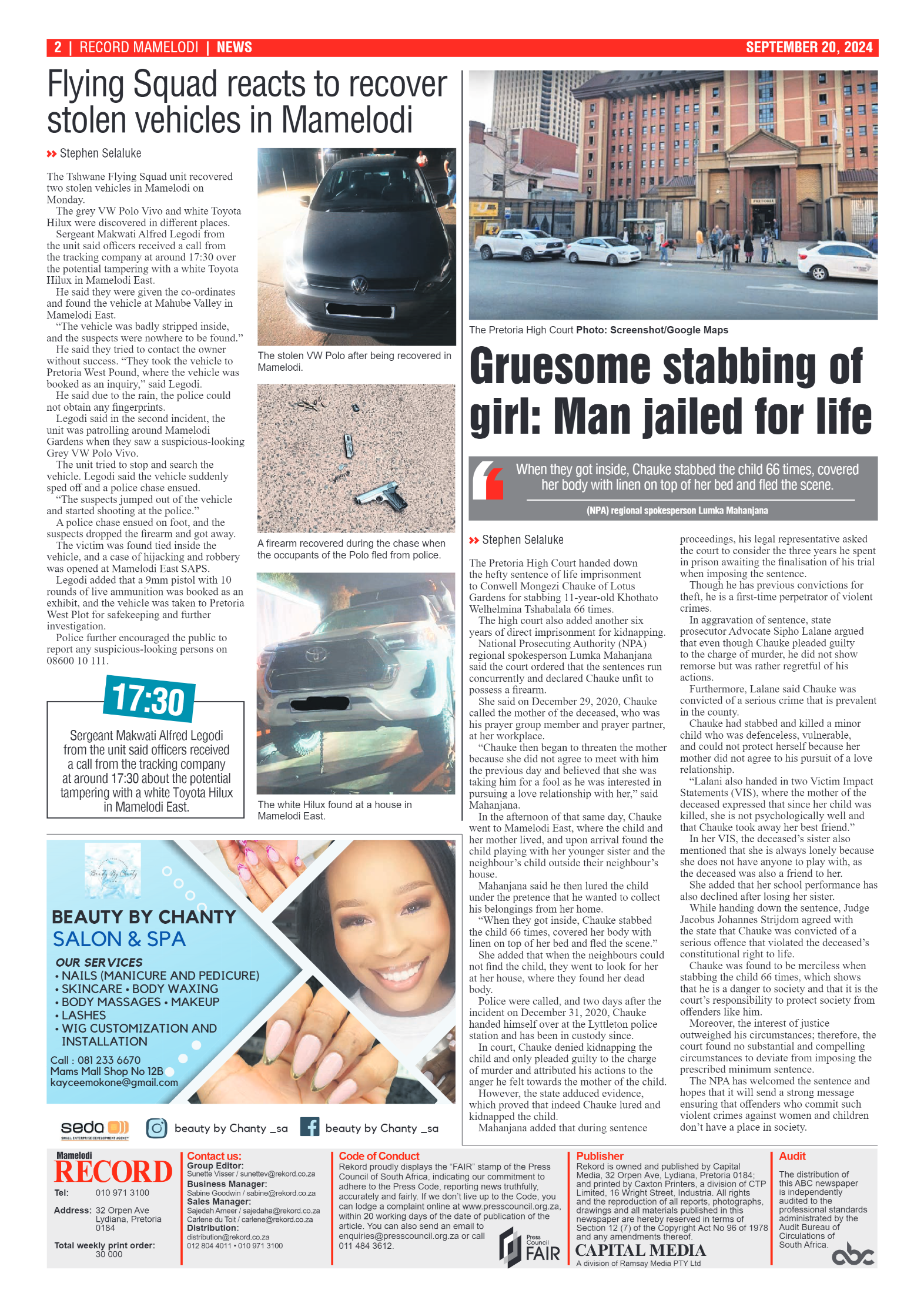 Rekord Mamelodi 20 September 2024 page 2