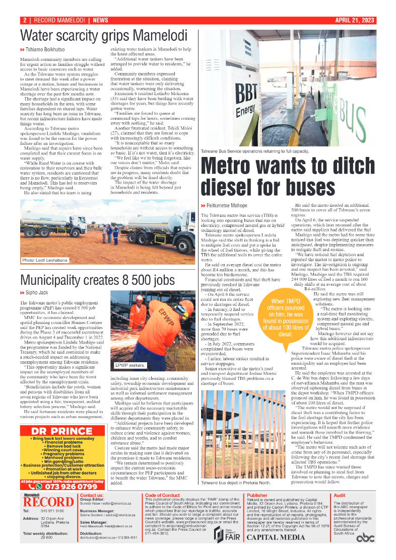 Rekord Mamelodi 21 April 2023 page 2