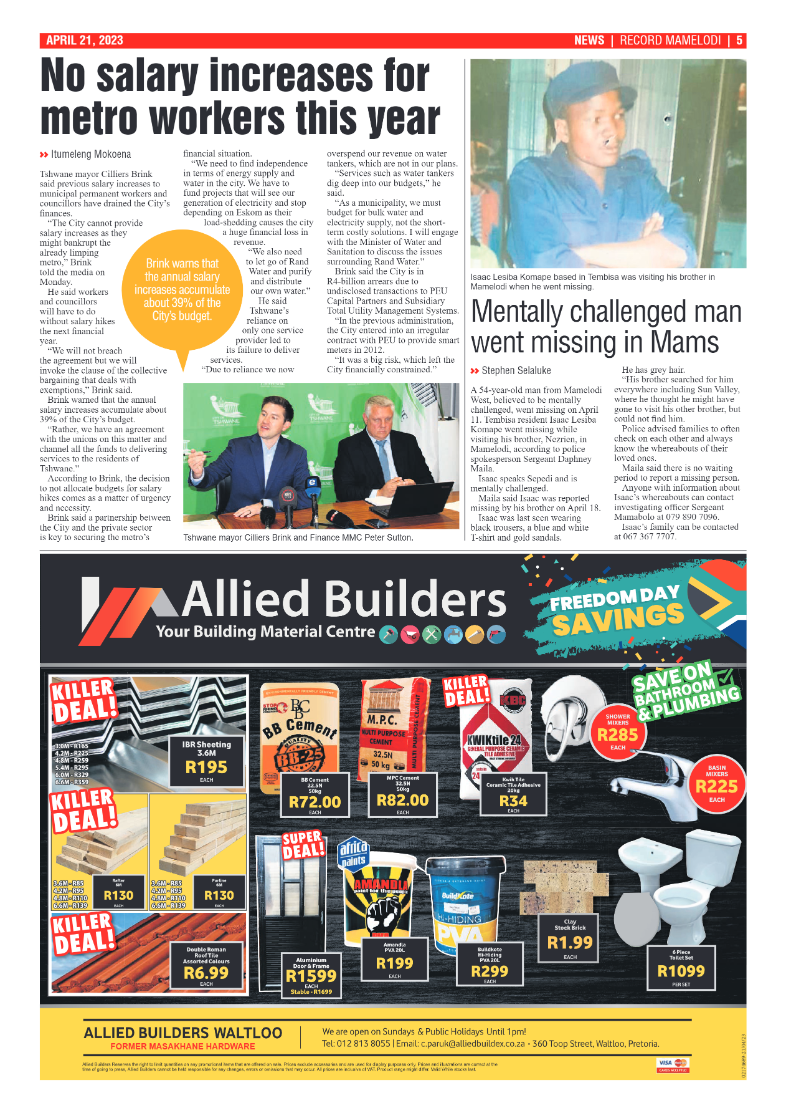 Rekord Mamelodi 21 April 2023 page 5
