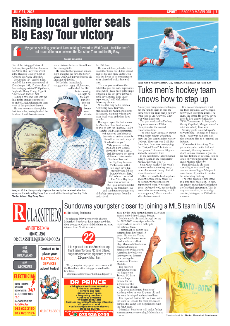 Rekord Mamelodi 21 July 2023 page 7