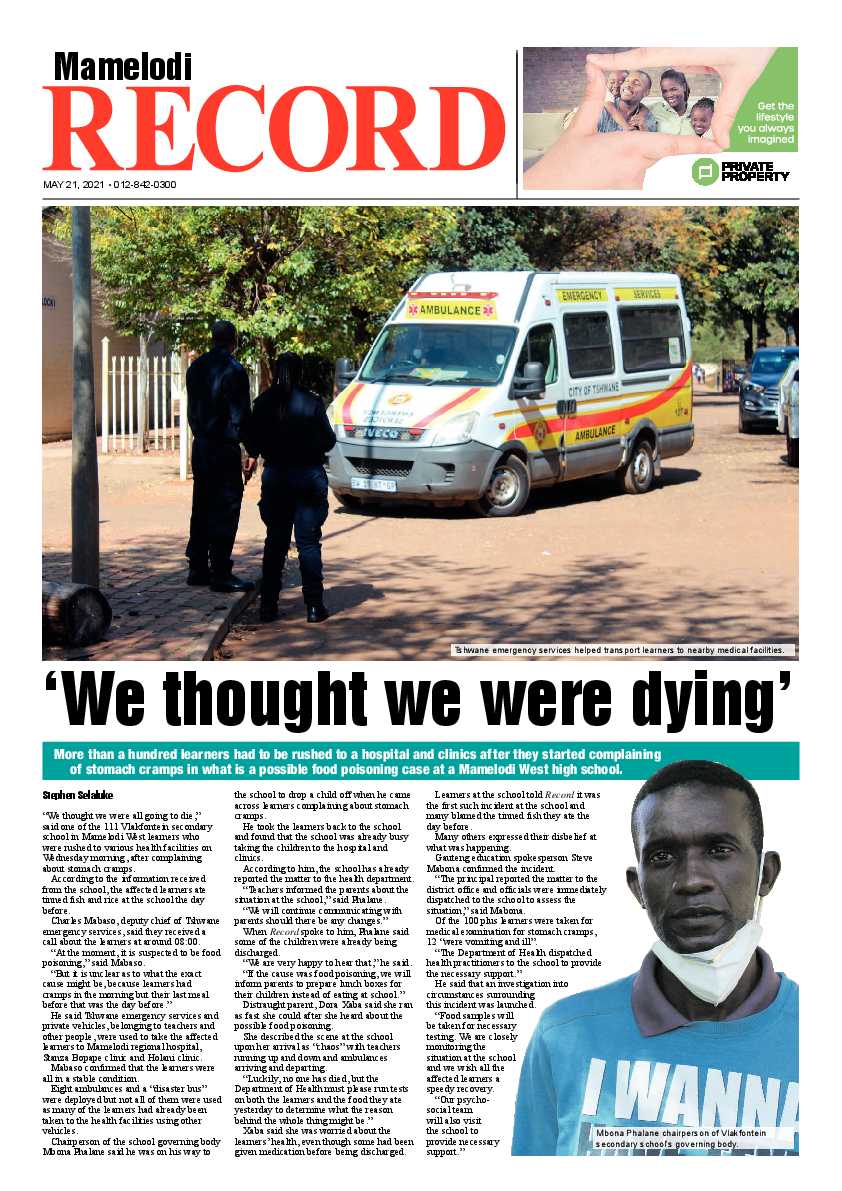 Rekord Mamelodi 21 May 2021 page 1