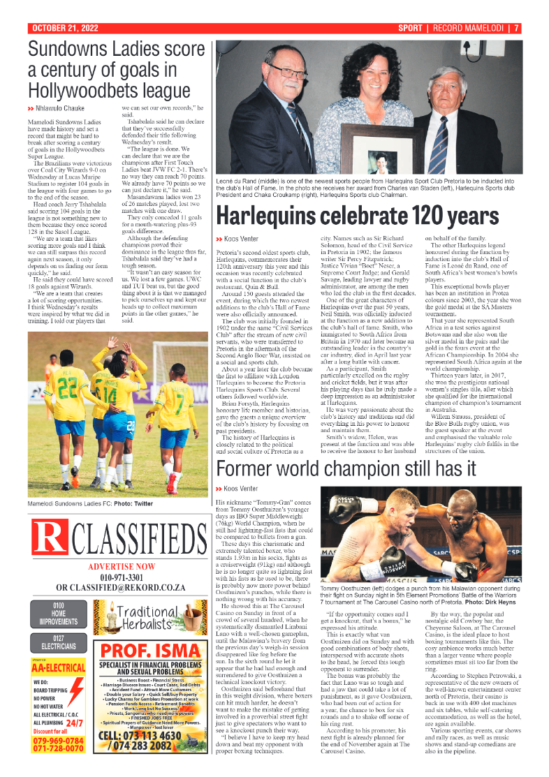Rekord Mamelodi 21 October 2022 page 7