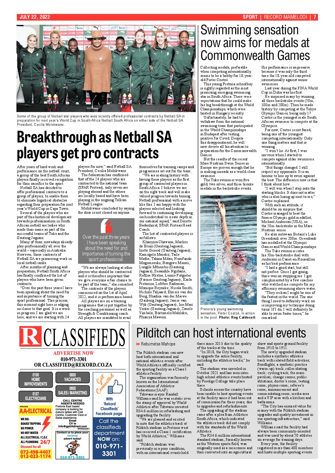 Rekord Mamelodi 22 July 2022 page 7