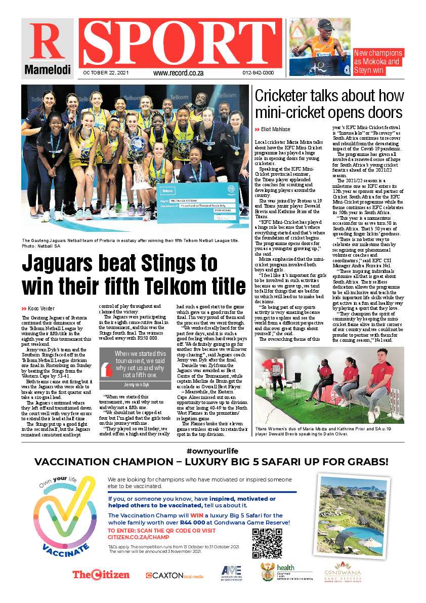 Rekord Mamelodi 22 October 2021 page 12