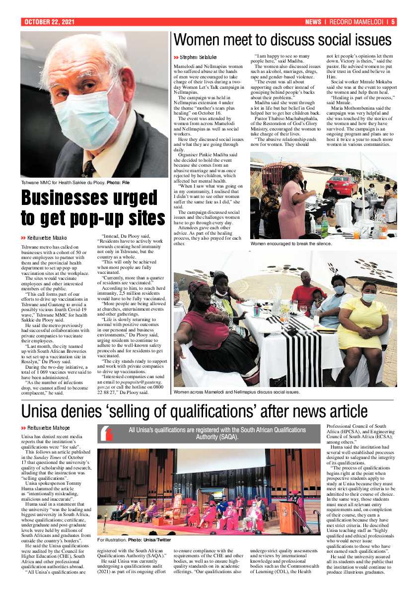 Rekord Mamelodi 22 October 2021 page 5