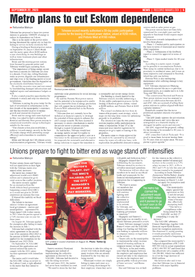 Rekord Mamelodi 22 September 2023 page 5