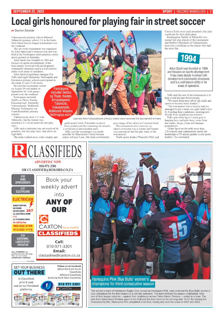 Rekord Mamelodi 22 September 2023 page 7