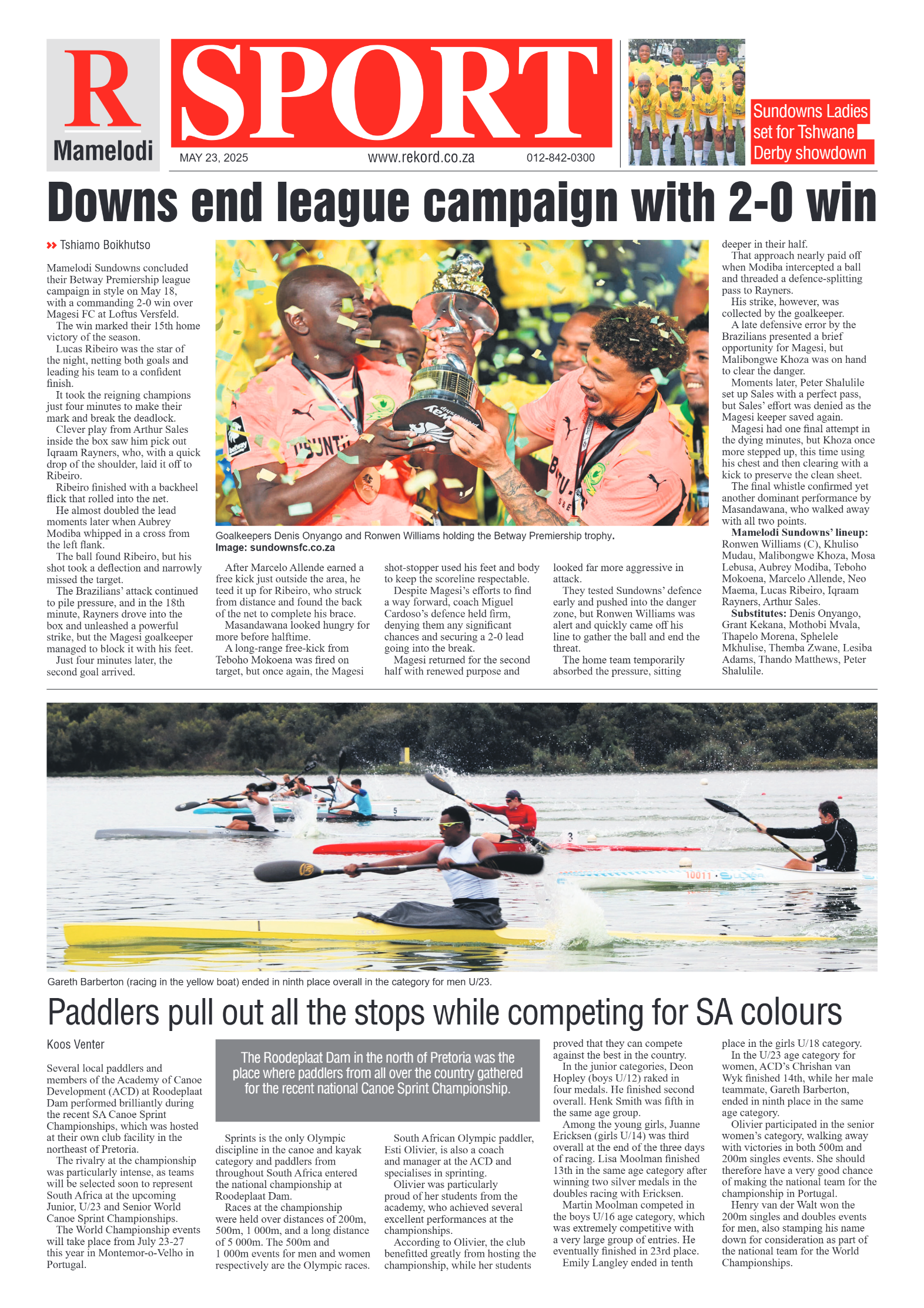 Rekord Mamelodi 23 May 2025 page 8