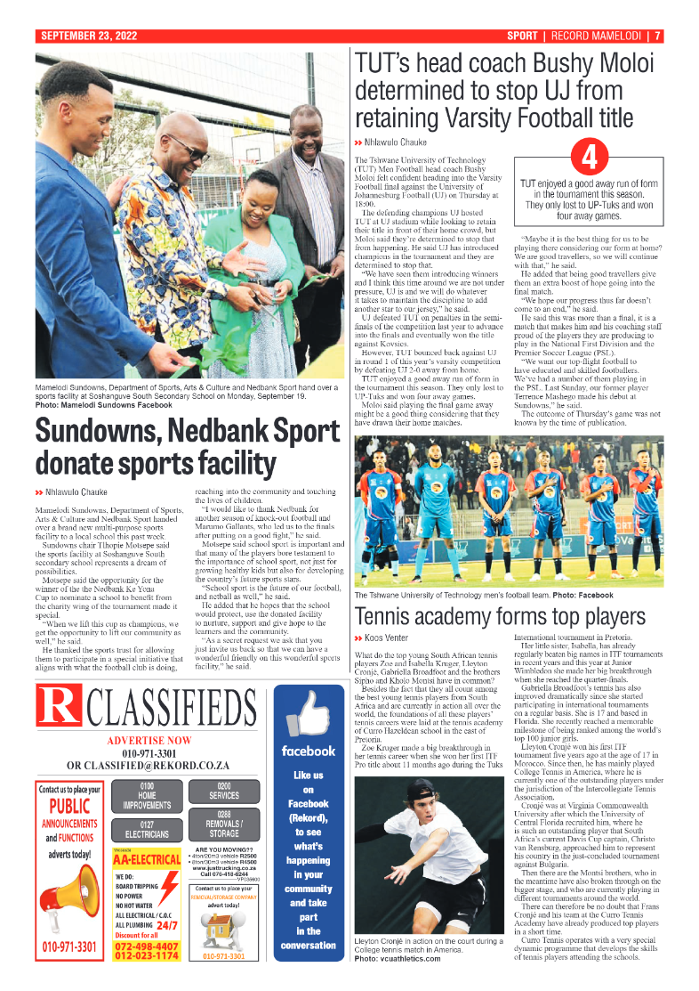 Rekord Mamelodi 23 September 2022 page 7
